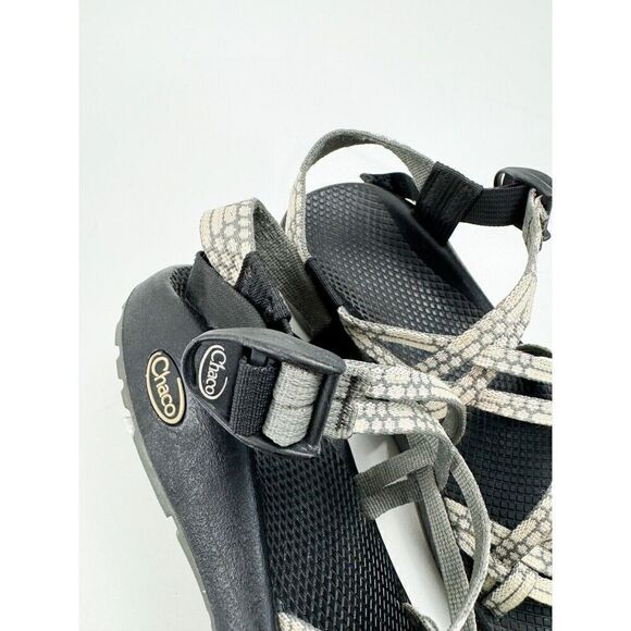 Chaco Women’s Sz 10 ZX2 Sandals Vibram Soles Light Beam Grey - Picture 2 of 5